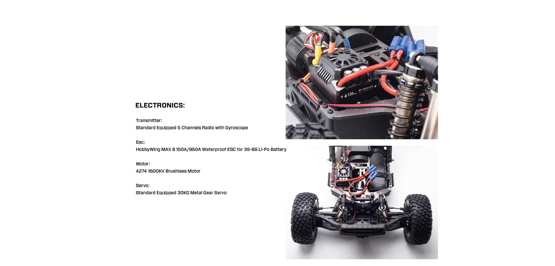 YIKONG YK4073 TB7 1/7 Desert RC Truck